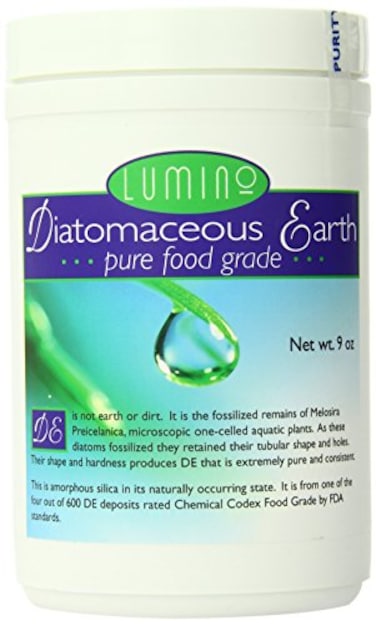 Lumino Home Diatomaceous Earth Fresh Water Food Grade Pure 9 Ounce