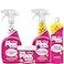 Stardrops The Pink Stuff Miracle Cleaning Ultimate Bundle Paste MultiPurpose Spray Bathroom Foam Spray and Cream Cleaner Ideal for Kitchens Bathrooms Outdoors and More