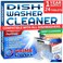 GRIME LABS Dishwasher Cleaner Deodorizer Descaler Tablets 24 pack Heavy Duty Deep Clean and Natural Limescale Remover Dish Washer Cleaner Machine Pods 12 Months Supply