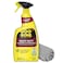 Goo Gone Heavy Duty Cleaner Degreaser Spray With Microfiber Cleaning Towel Cuts Through Tough Grease Oil Grime 32 Oz 1 Pack Towel