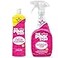Stardrops The Pink Stuff Bathroom Foam Cleaner and Cream Cleaner Bundle 1 Bathroom Foam Spray 1 Cream Cleaner