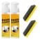 AQISI 2PCS Multipurpose Foam Cleaner SprayAllPurpose Household Cleaners for Car and Kitchen Leather DecontaminationSuitable for Car House and Kitchen 100ML
