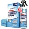 GLOMAX Home Ceramic Coating Spray Kit 16 oz Shine Seal Protect Stainless Steal Glass Kitchen Bath Surfaces Extremely Hydrophobic Repels Stains Grime Includes 2 Micro Fiber Towels