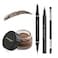 LAVONE Eyebrow Pen Makeup Kit with Waterproof Eyebrow Pencil Eyeliner Pomade and Brow Brush SmudgeProof and Long Lasting Create Full and Natural Brows Soft Brown