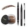 LAVONE Eyebrow Pen Makeup Kit with Waterproof Eyebrow Pencil Eyeliner Pomade and Brow Brush SmudgeProof and Long Lasting Create Full and Natural Brows Soft Brown