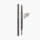 CLIO Kill Brow Auto Hard Eyebrow Pencil DualEnd Long Lasting Waterproof SmudgeResistant Spoolie Brush Sharpener 02 Light Brown