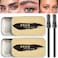 Beauty Glazed 2 Pack Eyebrow Soap Kit 4D Brows Gel Long Lasting Eyebrow Setting Gel Waterproof Eyebrow Makeup Balm Pomade Cosmetics 07 Ounce Pack of 2