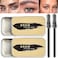 Beauty Glazed 2 Pack Eyebrow Soap Kit 4D Brows Gel Long Lasting Eyebrow Setting Gel Waterproof Eyebrow Makeup Balm Pomade Cosmetics 07 Ounce Pack of 2