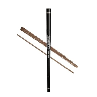 Wunderbrow Dual Precision Brow Liner Eyebrow Liner Pencil With Angled Tip and Ultra Fine Tip Dual Precision Brow Liner Eye Brow Make Up Color BlackBrown