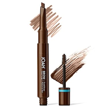 JOAH Brow Down To Me Dual Brow Pencil and Gel Triangular Tip Tinted Gel LongLasting Vegan Formula SmudgeFree Pencil Tip Lightweight WaterResistant Soft Brown