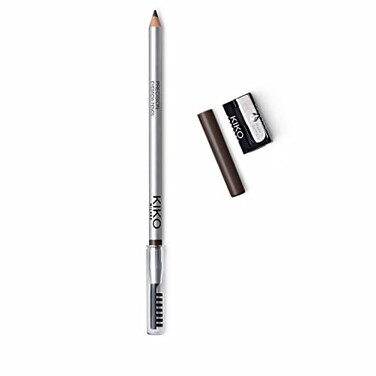 KIKO Milano Precision Eyebrow Pencil 01 Eyebrow Pencil With MicroPrecision Hard Formula And Separator Comb