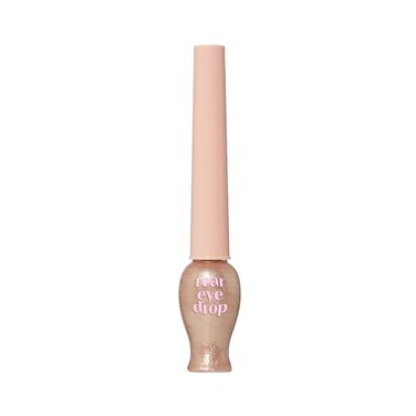 ETUDE Tear Drop Eye Liner 4 Sun Light 21AD LongLasting Liquid Glittering Eye Liner to Make Your Eyes Sparkle KBeauty