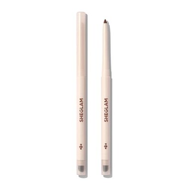 SHEGLAM Gel Glide Eyeliner Pencil Creamy Waterproof Smudgeproof Longwearing EyelinerBrown