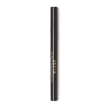 stila Waterproof Liquid Eye Liner Stay All Day Makeup with Fine Brush Tip Lasting Satin Finish SmudgeProof TransferResistant