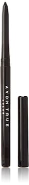 AVON fmg Glimmer Cream Black Eyeliner Pencil Blackest Black Waterproof SmudgeProof LongWear Waterline Eyeliner Shimmery Smooth Glide Precision with BuiltIn Sharpener Pack of 3
