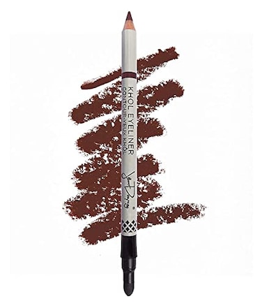Jillian Dempsey Khol Eyeliner Clean Waterproof Eyeliner Pencil with BuiltIn Smudger for Effortless Blending Rich Pigment CrueltyFree Rich Brown