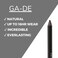 GA-DE GADE Everlasting Eyeliner Intense 300 Silky LongLasting Eye Liner Waterproof and Smudge Proof Precise or Smoky Glamorous Look 004 oz