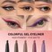 KYDA 2 Pcs Light Brown Gel Eyeliner Pencil Smooth Creamy Matte Eyeliner Retractable Crayon Eye Liner Lasting UltraPigmented Waterproof Smudgeproof