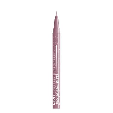 NYX PROFESSIONAL MAKEUP Epic Ink Glitz Liner Waterproof Metallic Liquid Eyeliner with Vegan Formula Shimmer Stitch Shimmer Mauve Purple