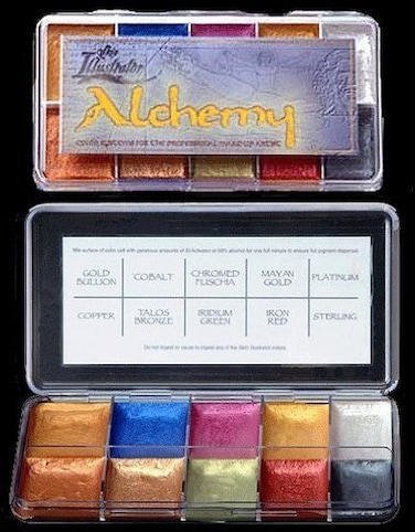 Skin Illustrator Alchemy Palette Jewel Tones You can use as eyeshadow