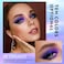 MAKI YIKA 3Pc Glitter Eyeshadow Liquid Multichrome Eyeshadows Long Lasting Metallic Chameleon Eye Shadow Smudgeproof Holographic Eye Topper Glitters 136