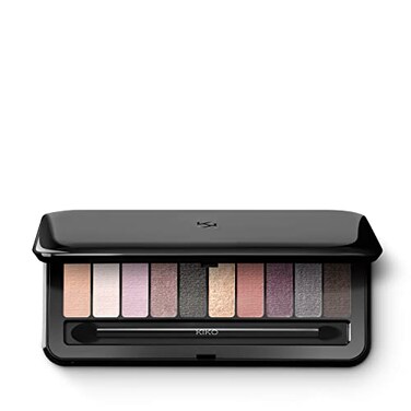 Kiko Milano Soft Nude Eyeshadow Palette 01 Palette With 10 MultiFinish Eyeshadows Pearly Matte And Metallic