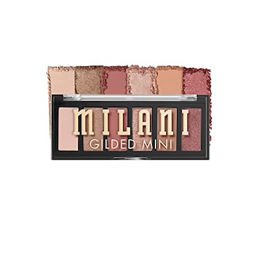 Milani Gilded Mini Eyeshadow Palette with 6 Matte Shimmer Hues Its All Ros