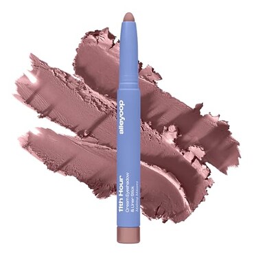 ALLEYOOP 11th Hour Waterproof Cream Eyeshadow Stick LongLasting Eye Shadow Pencil Eyeliner Cream to Powder Stick Highlighter SmudgeProof Eyeshadow Matte Mauve Matte
