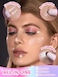 SHEGLAM Crystal Jelly Glaze Stick Eye Shadow Stick Eyeliner Brightener Pencil Crayon with Brush Easy to Blend Long Lasting Shimmer EyeshadowViolet Crush