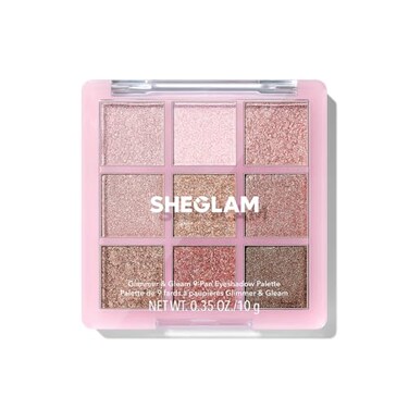 SHEGLAM Eyeshadow Palette 9Color Ultrapigmented Shimmer Matte Shades Vegan CrueltyfreeGlimmer Gleams