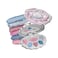 Flower Knows Shells Jewel 6Color Makeup PalettePink Blue Face Makeup Palette with 4 Matte 2 Shimmer ShadesBlendable Smooth Cute Make Up023 Oz02 Mermaids Tears