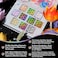 UCANBE Chameleon Multichrome Eyeshadow Palette 10 Colors Shifting Chromatic Sparkling Metallic Eye Shadow MultiUse Blendable Holographic Glitter Shimmer Eye Makeup Palllet Lunar Mirage