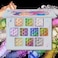 UCANBE Chameleon Multichrome Eyeshadow Palette 10 Colors Shifting Chromatic Sparkling Metallic Eye Shadow MultiUse Blendable Holographic Glitter Shimmer Eye Makeup Palllet Lunar Mirage