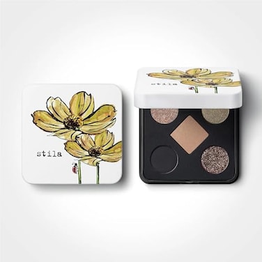 stila Pocket Play Eye Shadow Palette 5 Silky Powder Shades for Eyes Face Highlight Contour Compact TravelFriendly Blendable Formula Matte Shimmer Neutral Bold Tones