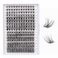 Magnetic SL Lash Clusters 204 Pcs Individual Lashes Clusters Eyelash Extensions False Eyelashes DIY Lash Extension Kit Reusable False Eyelashes Natural Look Mix 1016mmDM01DM17