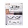 Kiss Magnetic False Eyelashes and Eyeliner Lure 12mm Easy to Apply Reusable No Glue Flexiband Technology Precision Felt Tip Fortified Formula 1 Pair Strip Lashes