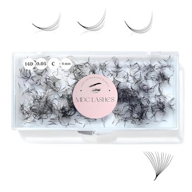 MDC LASHES 500 Promades Eyelash Fans 5D20D 003005007 Thickness CCCD Curls 818mm Volume Lash Extensions Premade Lash Fans Pro Pre Made False Eyelashes Pestaas Pelo A Pelo10D007D12