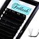 FADLASH Eyelash Extension Supplies Easy Fanning Lashes 007 DD Curl 1622mm Mixed Tray Matte Black Self Fanning Volume Lash Extensions 007DD 1622mm Mix
