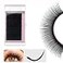 Qeelasee Ellipse Eyelash Extension 015 D Curl 15mm Flat Eyelashes False Mink Individual Eyelash Extension Professional Salon Used Black Mink False Lashes Mink Lashes Extensions