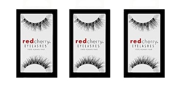 Red Cherry DW False Eyelashes Pack of 3 Pairs