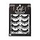 Kiss Matte Black False Eyelashes Matte Cheviot 18mm20mm Includes 4 Pairs Of Lashes Easy to Apply Reusable Lash Clusters