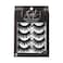Kiss Matte Black False Eyelashes Matte Cheviot 18mm20mm Includes 4 Pairs Of Lashes Easy to Apply Reusable Lash Clusters