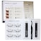 Pro Lash ProWear Starter Lash Clusters Kit Easiest to Apply Lashes 10Day Cluster Eyelash Extensions 3 Sets of False Eyelashes Plus Adhesive Remover Tweezers Volume No 02 Black