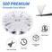 WENDY LASHES Volume Lash Extensions 10D Premade Fans Eyelash Extensions 500 PCS 007mm Thickness 916mm Mixed CD Curl Short Stem Premade Pointed Base Fans by 500PCS10D007C 916mm Mixed Tray