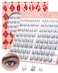 VYRILA Lash Clusters 005mm PBT Fiber Eyelash Clusters 01mm Superfine Invisiband D Curl Diy Lash Extension 80pcs 816mm Individual Lashes Clusters Like Eyelash Extensions DivineD816Mix