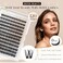 BEFER BEAUTY BEFER Lash Clusters 120 Pcs D Curl Eyelash Clusters Volume Individual Lashes Extensions 1016MM Fluffy Cluster Eyelash Wispy Cluster Lashes DIY At HomeSeraphicFD43