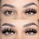 APCYUST Wispy Lashes Fluffy Mink Eyelashes 16mm Natural Thick False Eye Lash Strips 10 Sets Medium Wispies Fake Strip Eyelash Wet Spikes Style Full Volume Cateye Spiky Lashes Manga Look