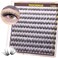 TOOCHUNAG Fairy Lash Clusters 912mm Wispy Eyelash Clusters 160pcs Natural Cluster Eyelash Extensions CC Curve Individual Lashes Natural Look Short Thin Band Eyelashes Clusters by