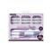 FALSCARA Studio Lash Extension Kit 54 Stackable Lash Clusters Medium Volume 10mm14mm Dark Chocolate False Eyelashes InfuseBond WaterResistant Seal BondBoost Hydro Cleanser Applicator