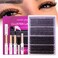 Ocean Pearl Lash Clusters 320PCS 1220MM 30D40D80D100D Lash Extension Kit Lashes Clusters Eyelashes Cluster Eyelash Extensions Thick Individual Lashes Kit with Lash bondsealremovertweezer4